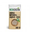 Ecocesta Arroz Integral Hinchado con Agave y Coco Bio