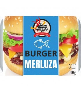 Fitness Burger Hamburguesa de Merluza